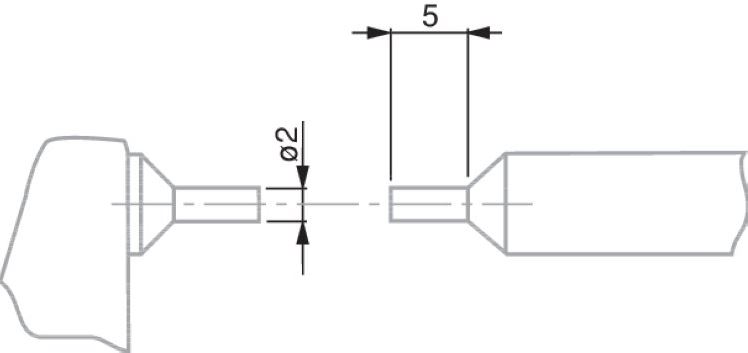Digital models with fine inserts